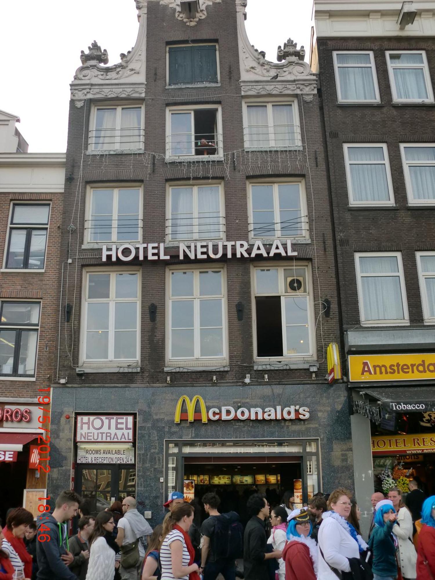 Budget Hotel Neutraal Amsterdam Eksteriør bilde