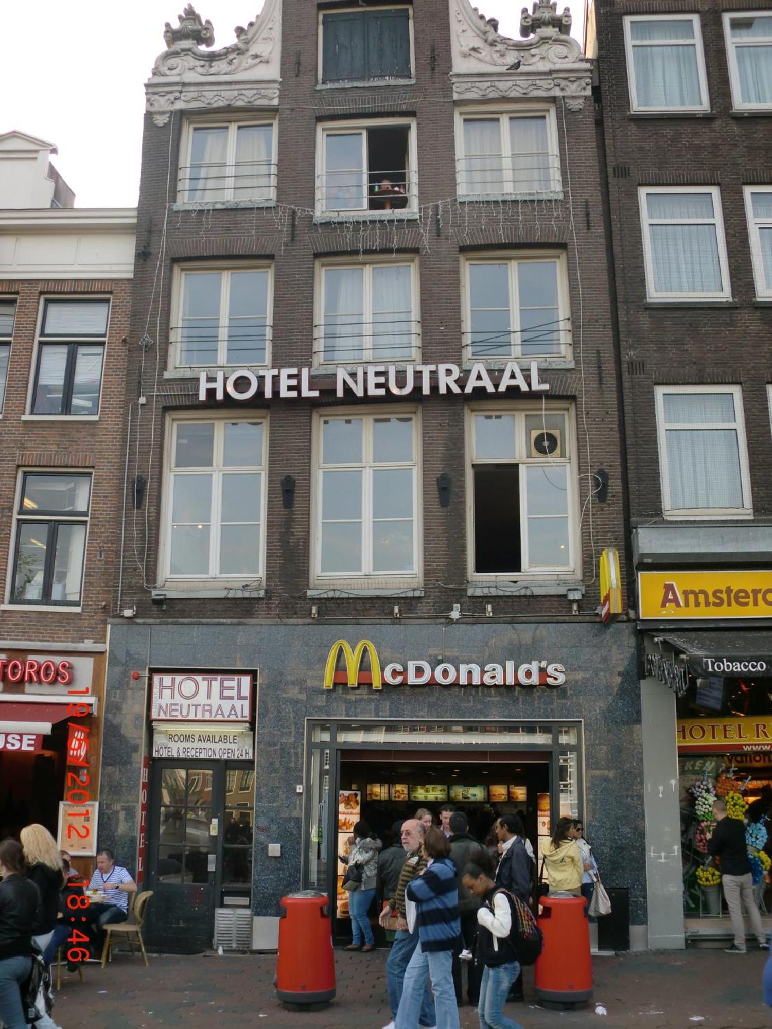 Budget Hotel Neutraal Amsterdam Eksteriør bilde